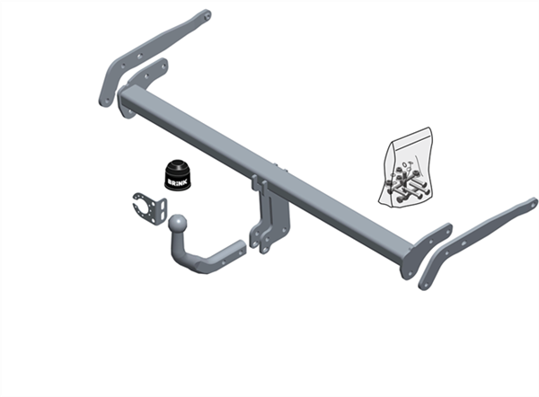 Hak holowniczy Brink 655300