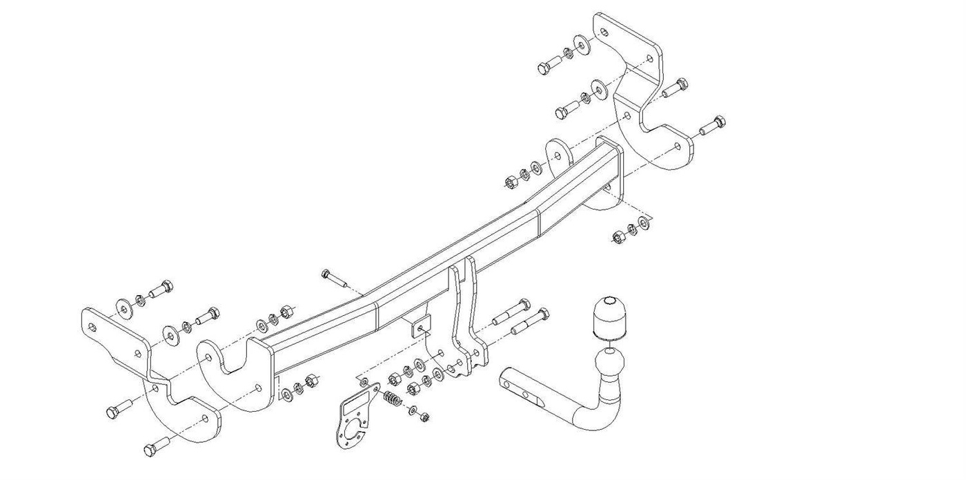 Hak holowniczy Autohak J66