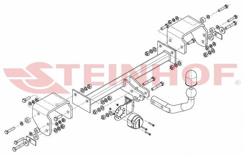 Hak holowniczy Steinhof C-008