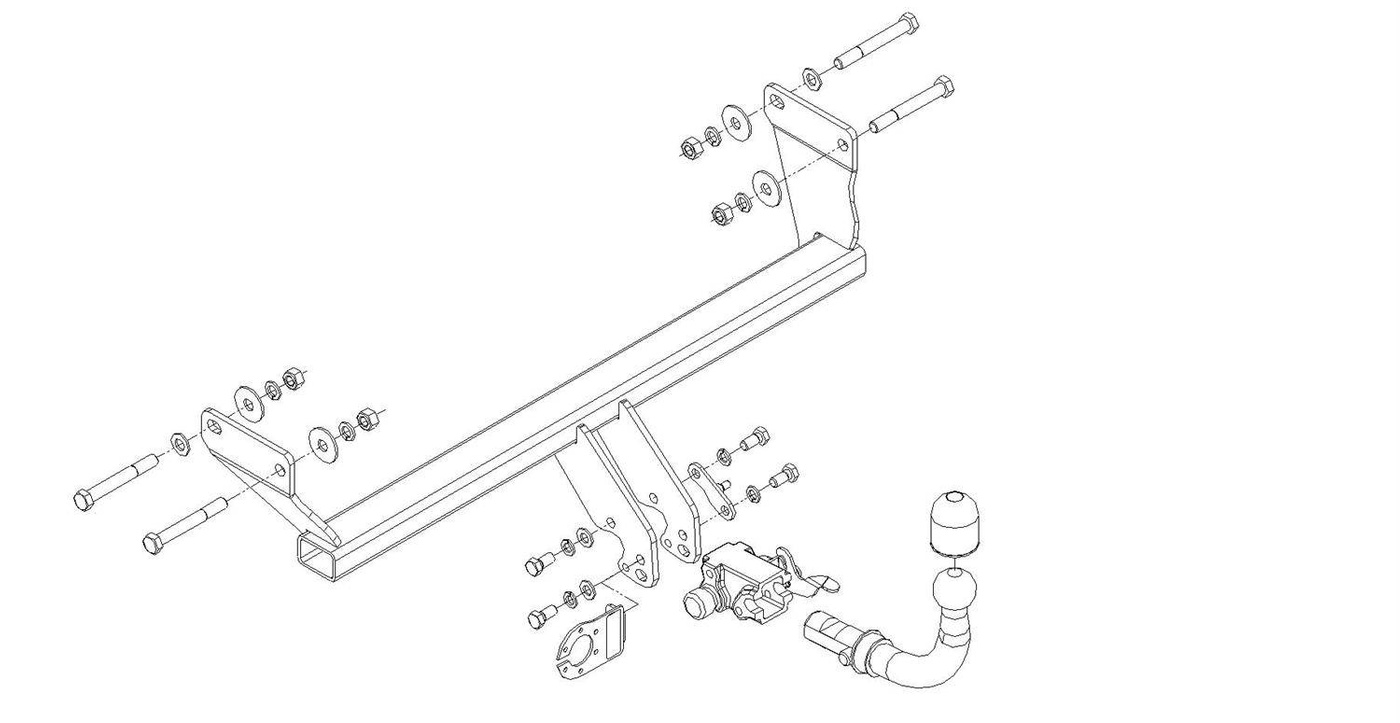 Hak holowniczy Autohak CH51A