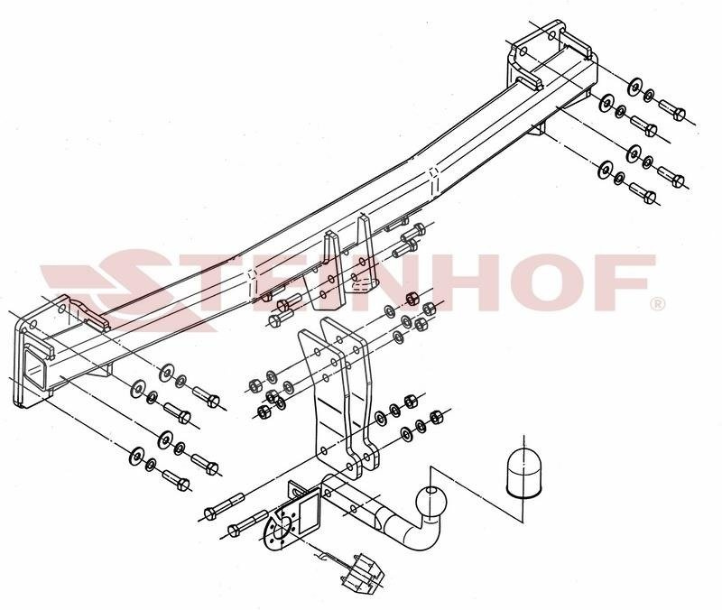 Hak holowniczy Steinhof A-092