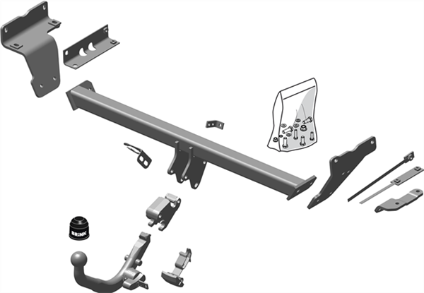 Hak holowniczy Brink Nissan Qashqai J10 2007-2013