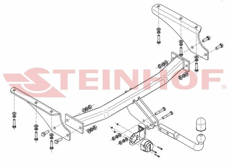 Hak holowniczy Steinhof J-061