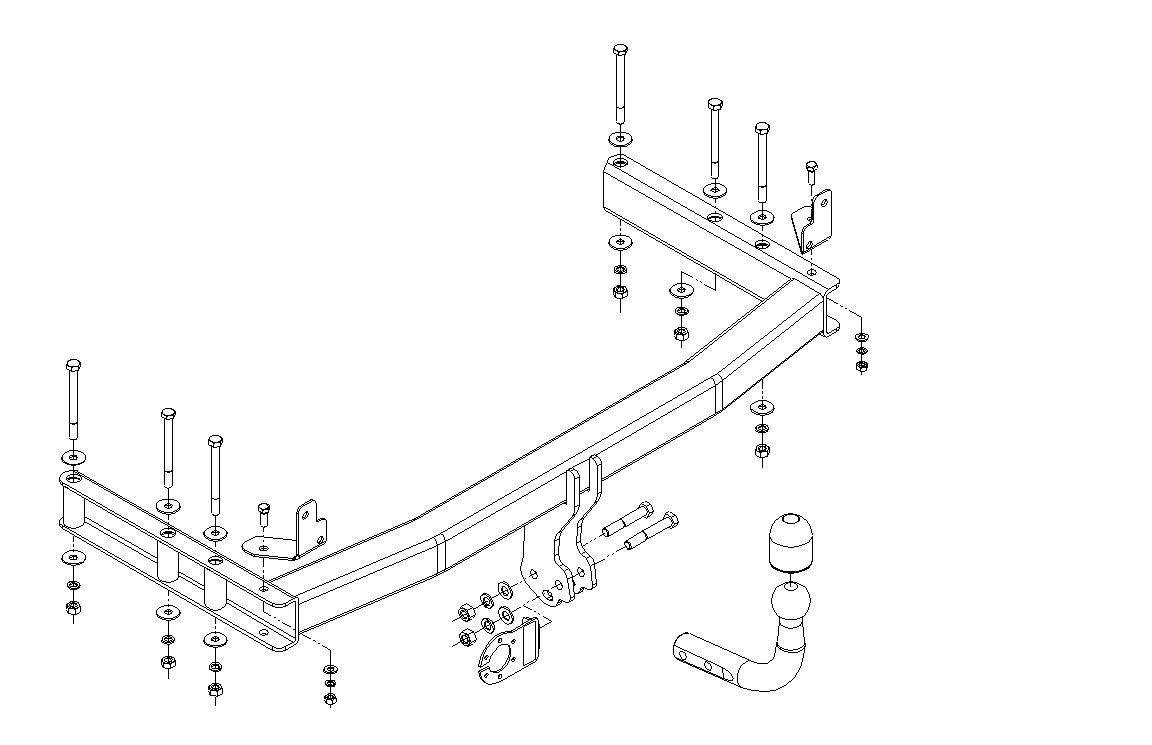 Hak holowniczy Autohak A03