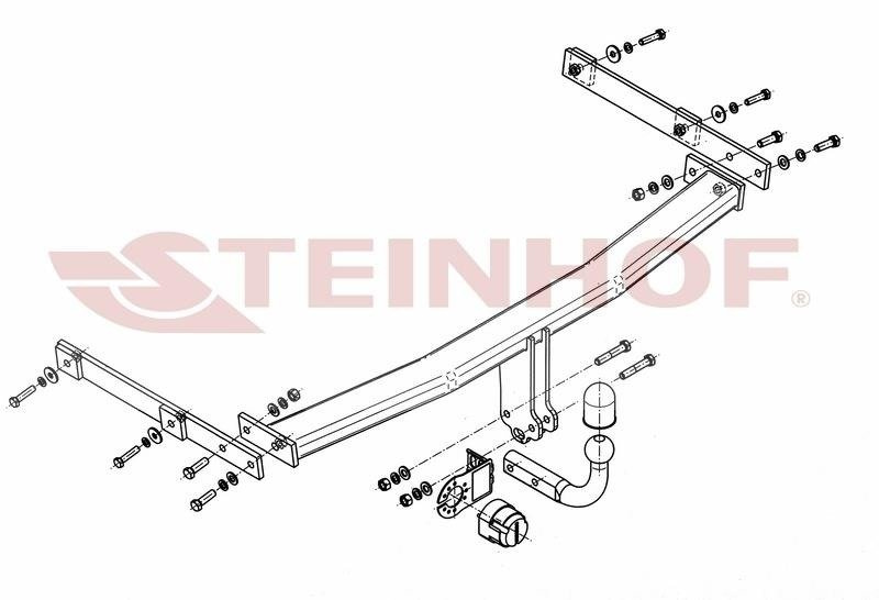 Hak holowniczy Steinhof M-026