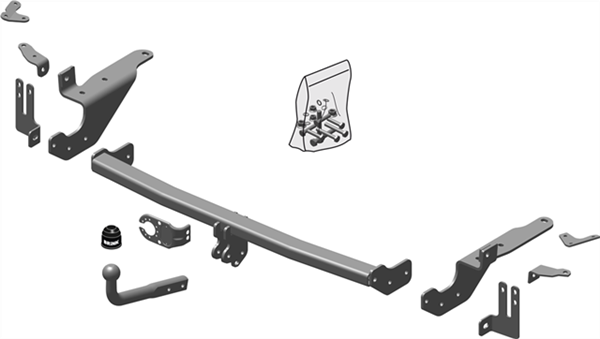 Hak holowniczy Brink 475300