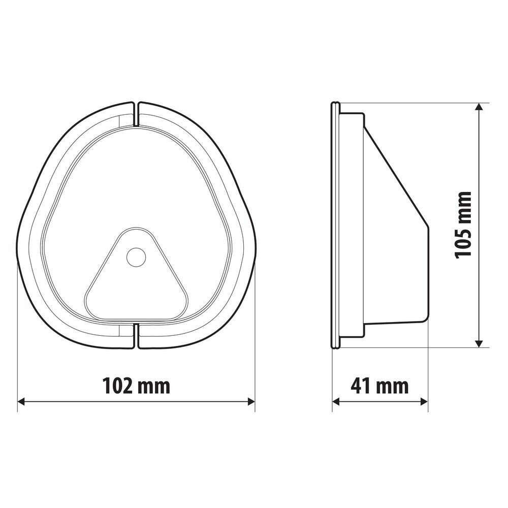 Lampa Vigilant 65412 | Zabezpieczenie antykradzieżowe do aut dostawczych