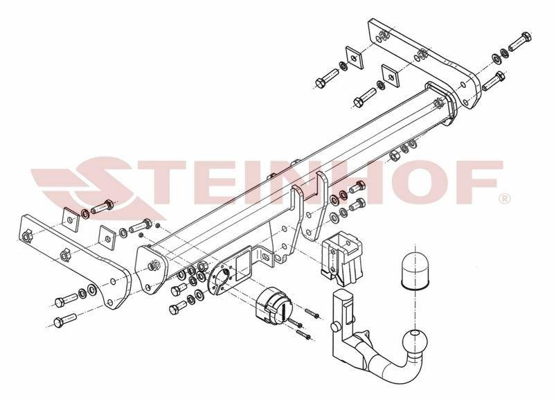 Hak holowniczy Steinhof V-295