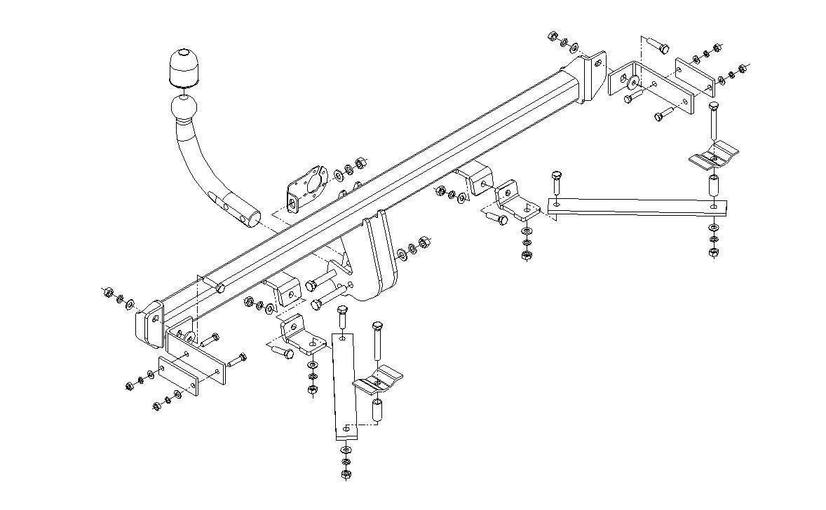 Hak holowniczy Autohak K02
