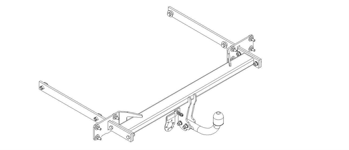 Hak holowniczy Autohak D43