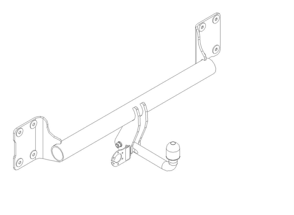 Hak holowniczy Autohak BMW X5 F15 11.2013-
