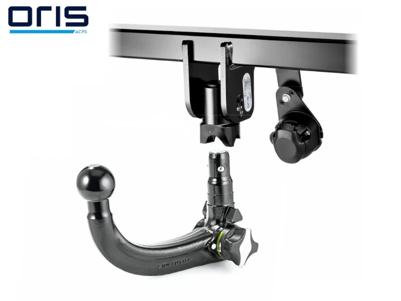 Wypinany pionowo hak holowniczy ORIS Volkswagen VW Tiguan I 2007-2018 + Moduł 13PIN