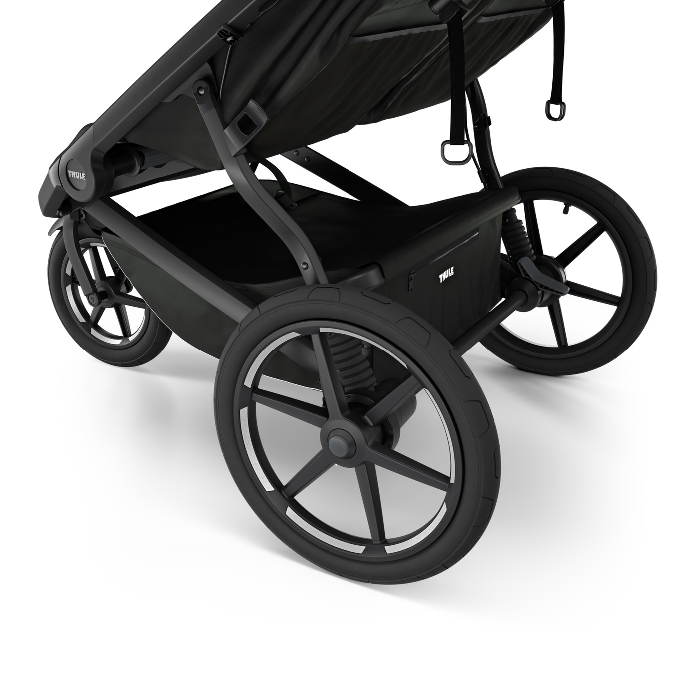 Thule Urban Glide 3 double black Wózek z klamrą magnetyczną 10101998