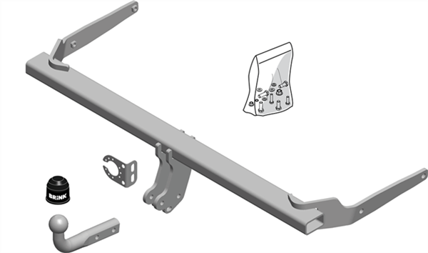 Hak holowniczy Brink VW Arteon Kombi 2020-