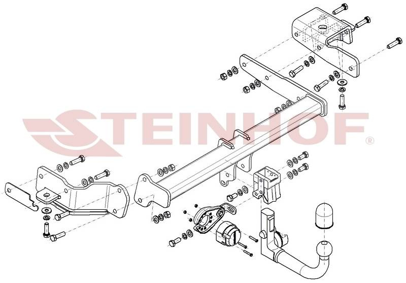 Hak holowniczy Steinhof Kia Sorento IV 2020-