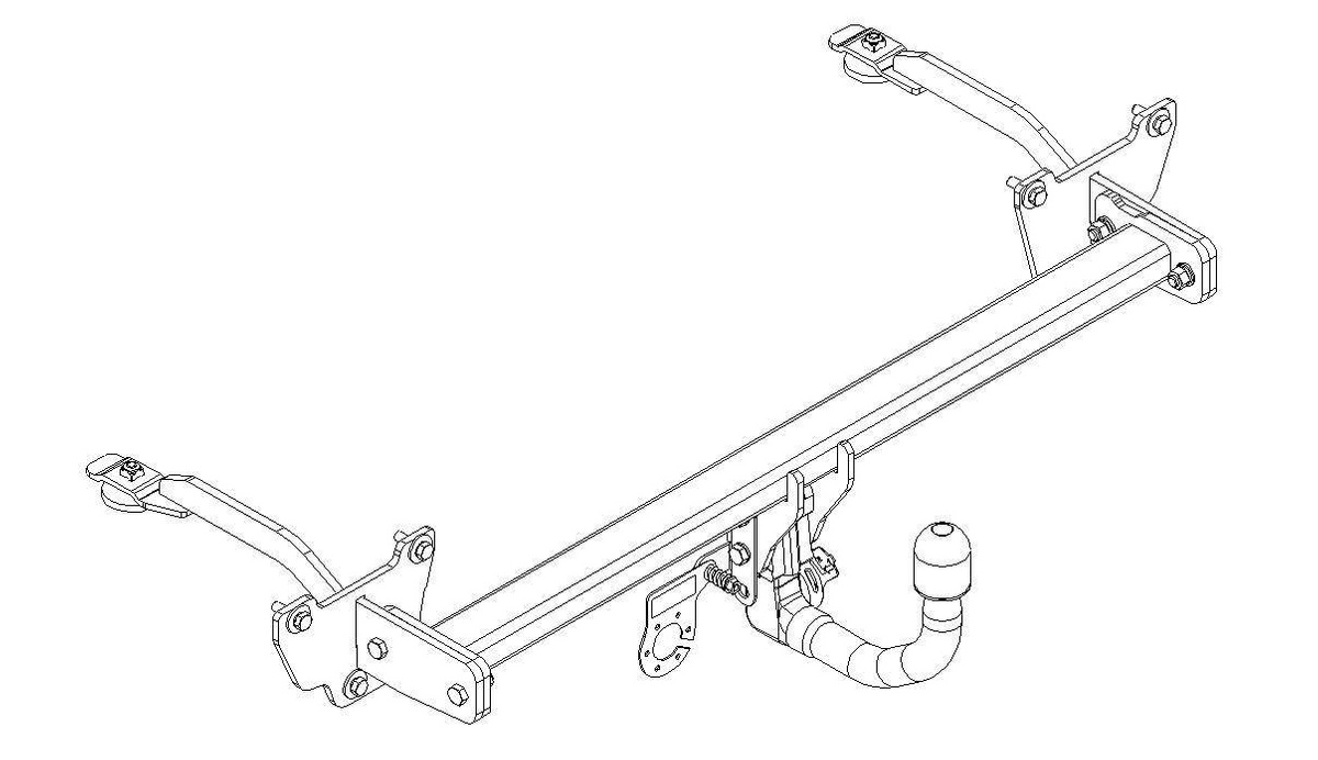 Hak holowniczy Autohak R48V