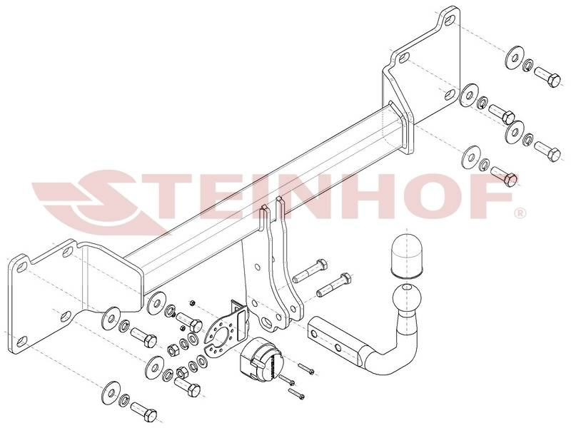 Hak holowniczy Steinhof J-016