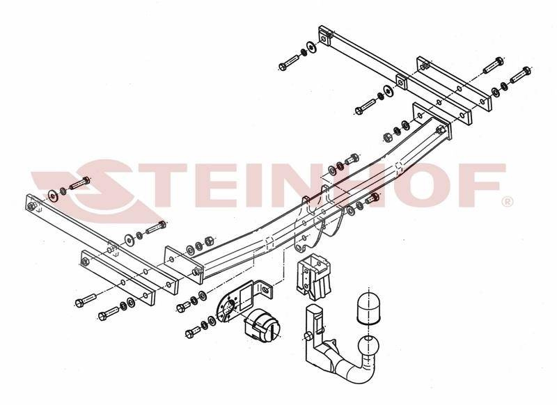 Hak holowniczy Steinhof R-046