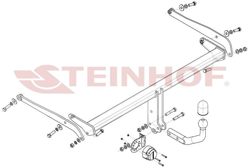 Hak holowniczy Steinhof Ford Puma 2019-