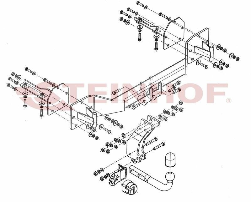 Hak holowniczy Steinhof BMW X5 E53 1999-2006