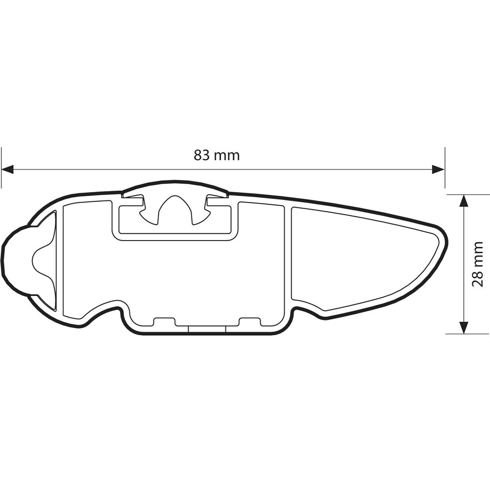 Bagażnik dachowy Nordrive Silenzio Toyota Yaris HB 2020-2023