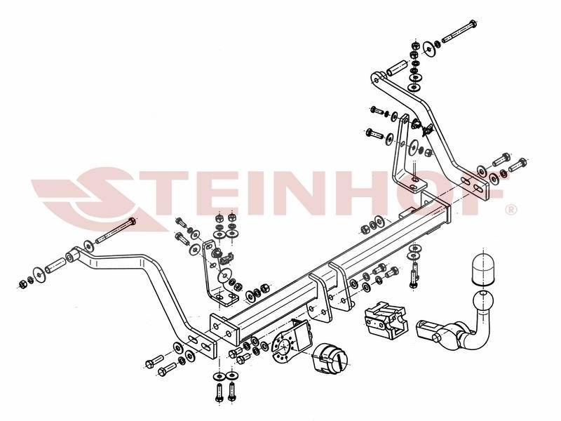 Hak holowniczy Steinhof R-101