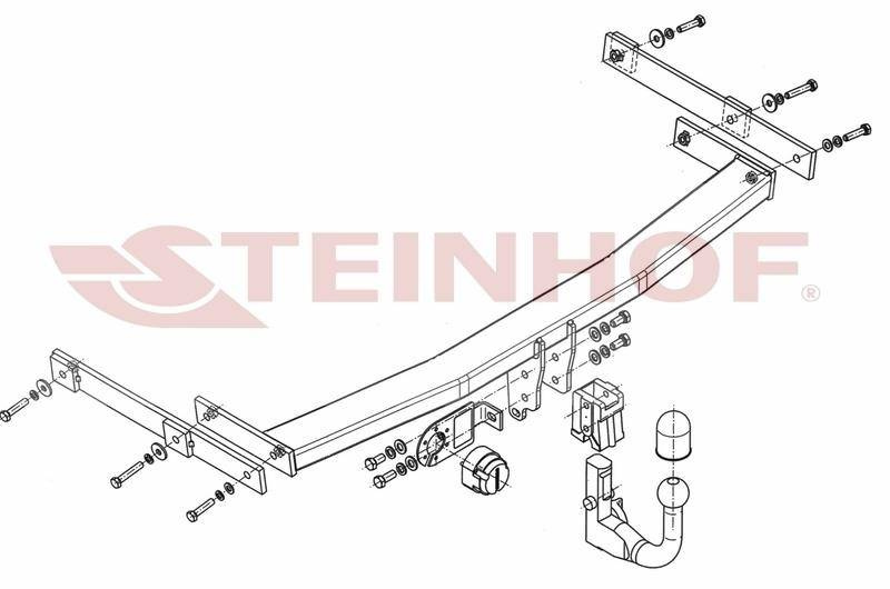 Hak holowniczy Steinhof M-041
