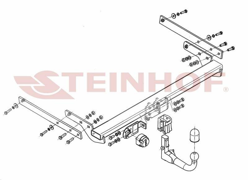 Hak holowniczy Steinhof F-256