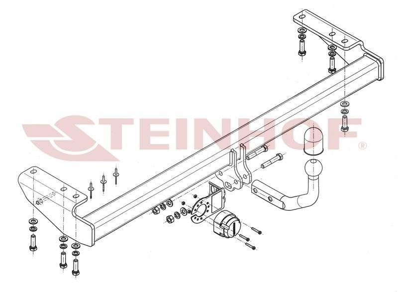 Hak holowniczy Steinhof V-298