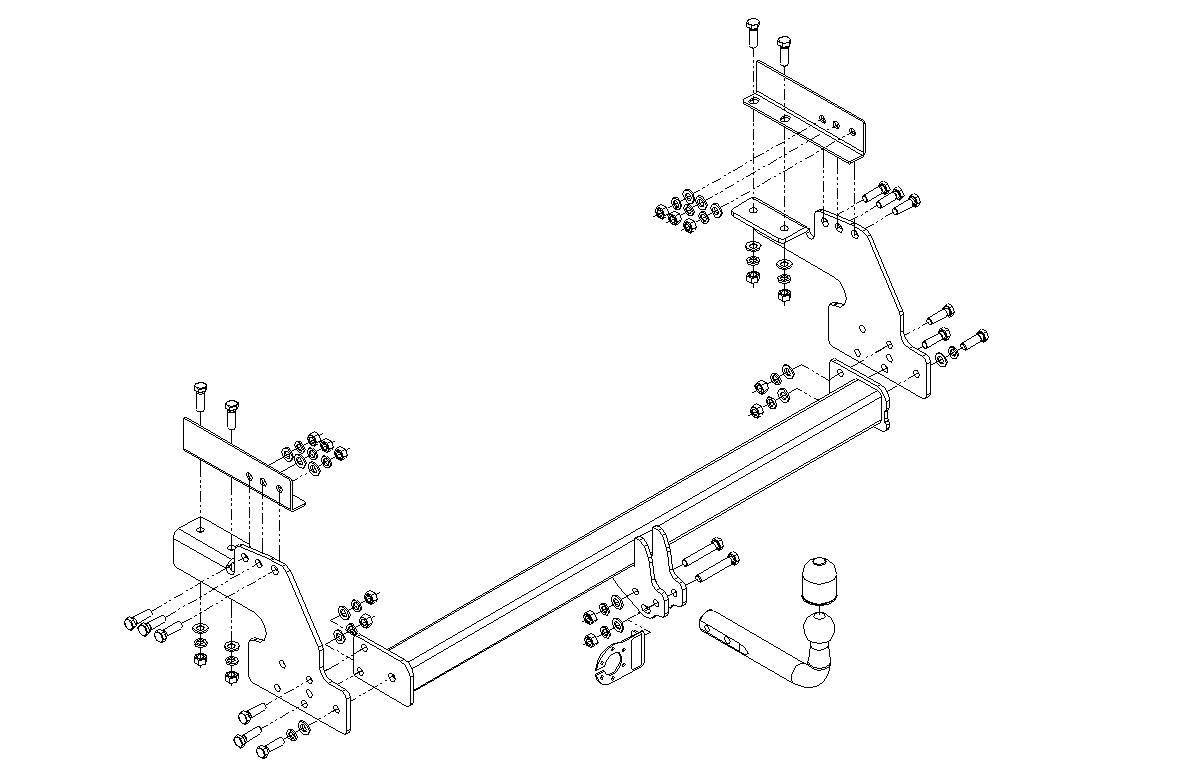 Hak holowniczy Autohak V68