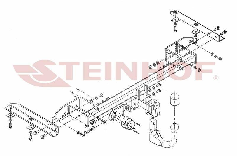 Hak holowniczy Steinhof O-235