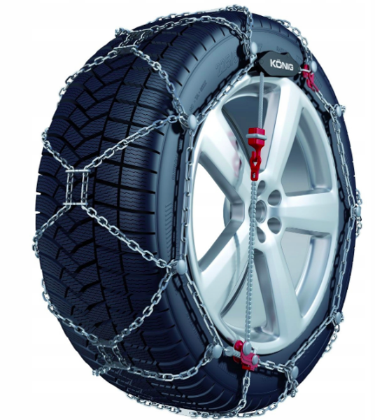 Łańcuchy śniegowe Konig XG-12 pro z napinaczem Grupa 235 I 215/55R18