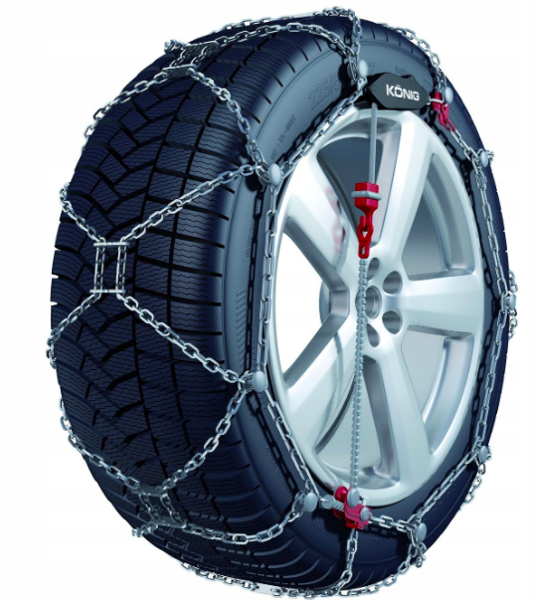 Łańcuchy śniegowe Konig XG-12 pro z napinaczem Grupa 250 I 235/55R19
