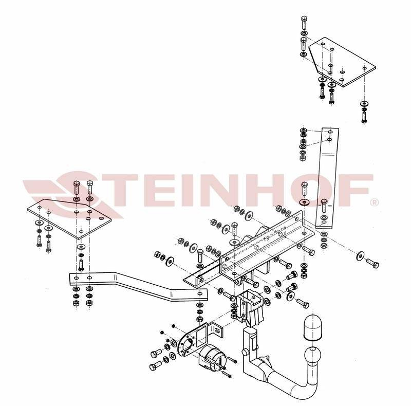 Hak holowniczy Steinhof V-283
