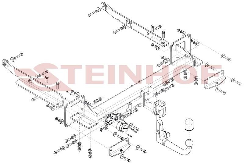 Hak holowniczy Steinhof M-172