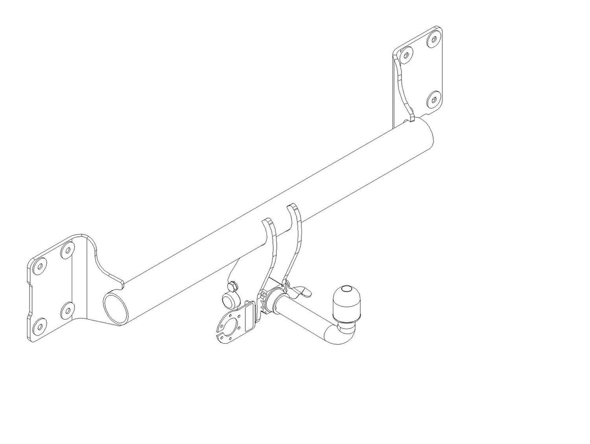 Hak holowniczy Autohak BMW X5 E70 2007-2013