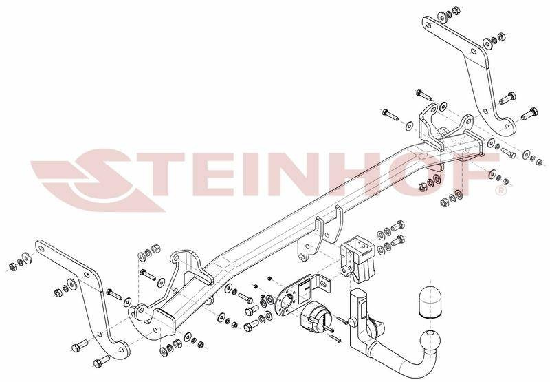 Hak holowniczy Steinhof D-351