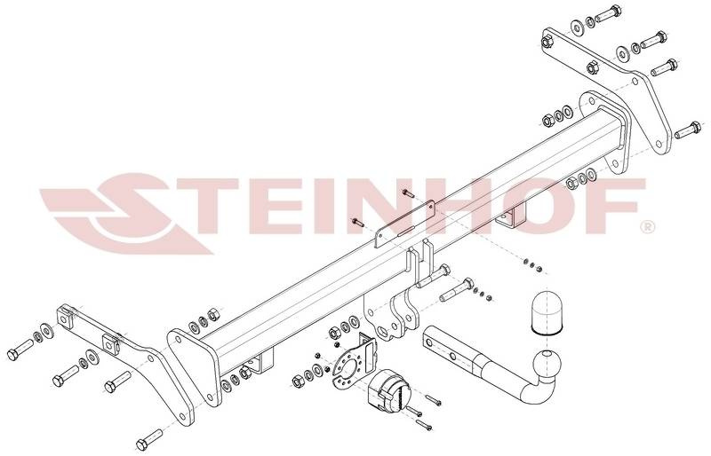 Hak holowniczy Steinhof Kia Sportage V 2021-