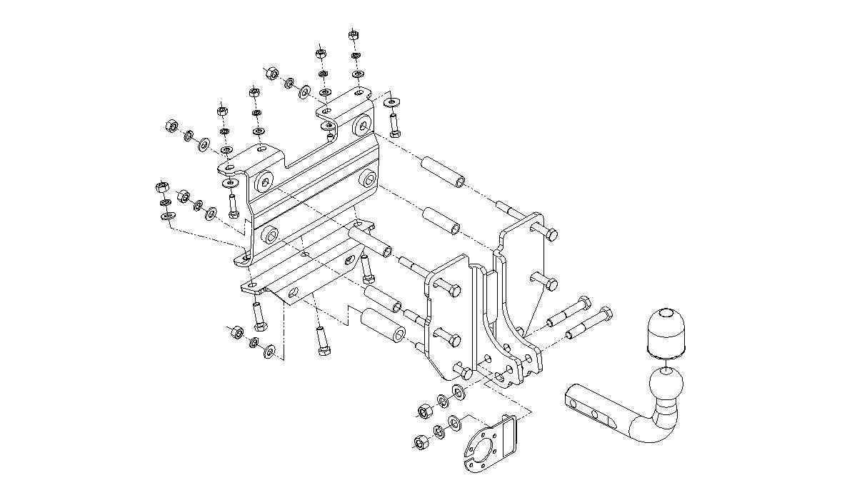 Hak holowniczy Autohak E36