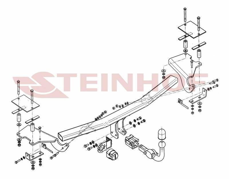 Hak holowniczy Steinhof A-038