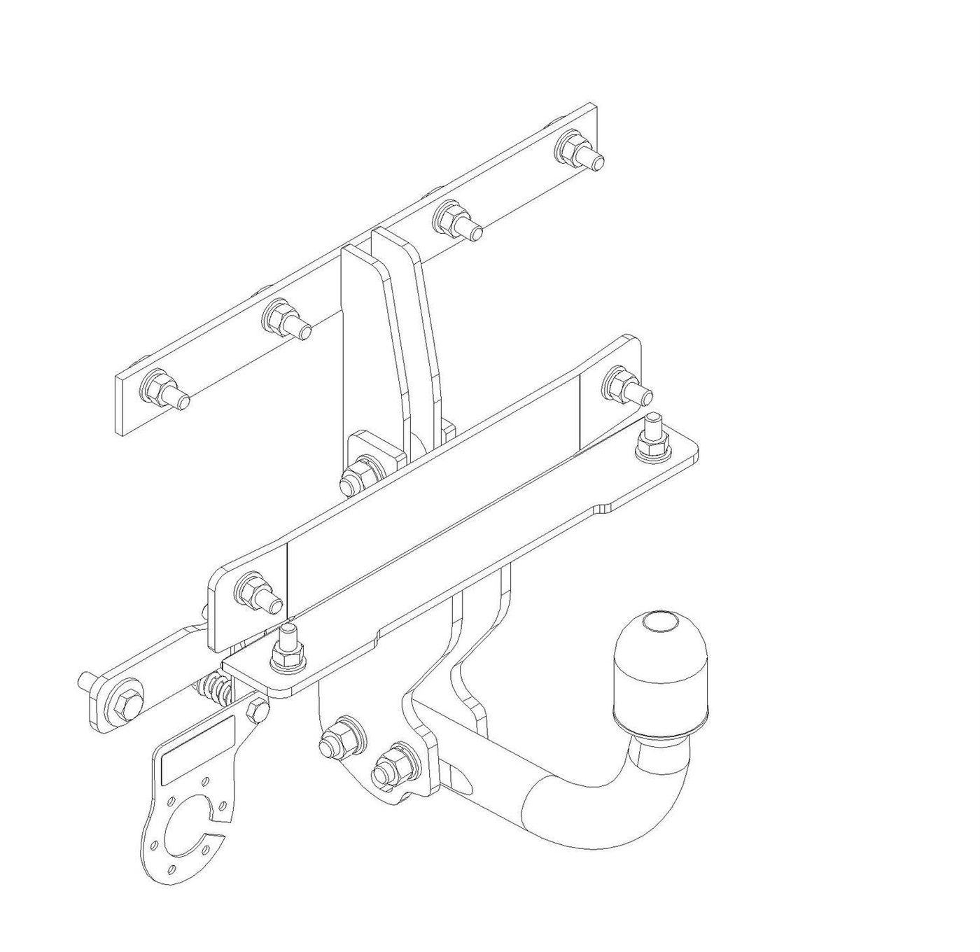 Hak holowniczy Autohak Volvo C30 Hatchback 10.2006-12.2012