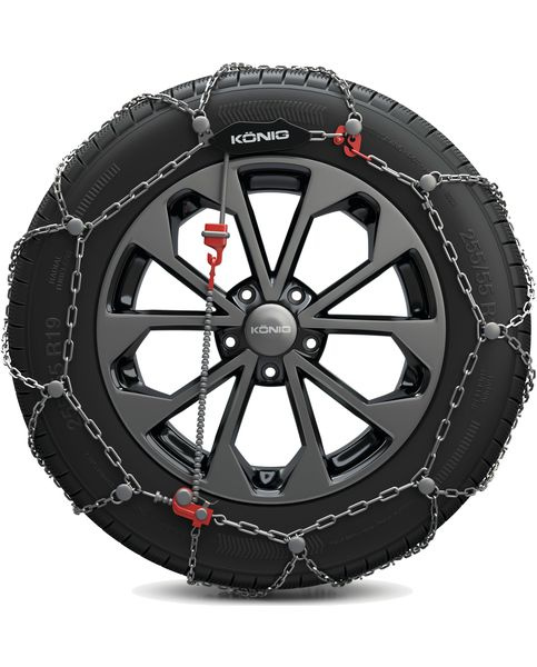 Łańcuchy śniegowe Konig XG-12 pro z napinaczem Grupa 265 I 265/45R21