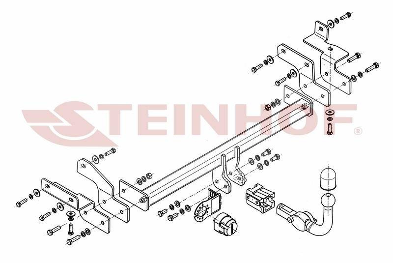 Hak holowniczy Steinhof M-341