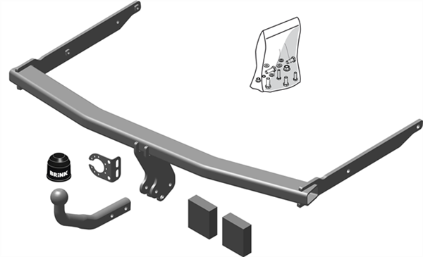 Hak holowniczy Brink Ford Focus III Sedan 2011-2018