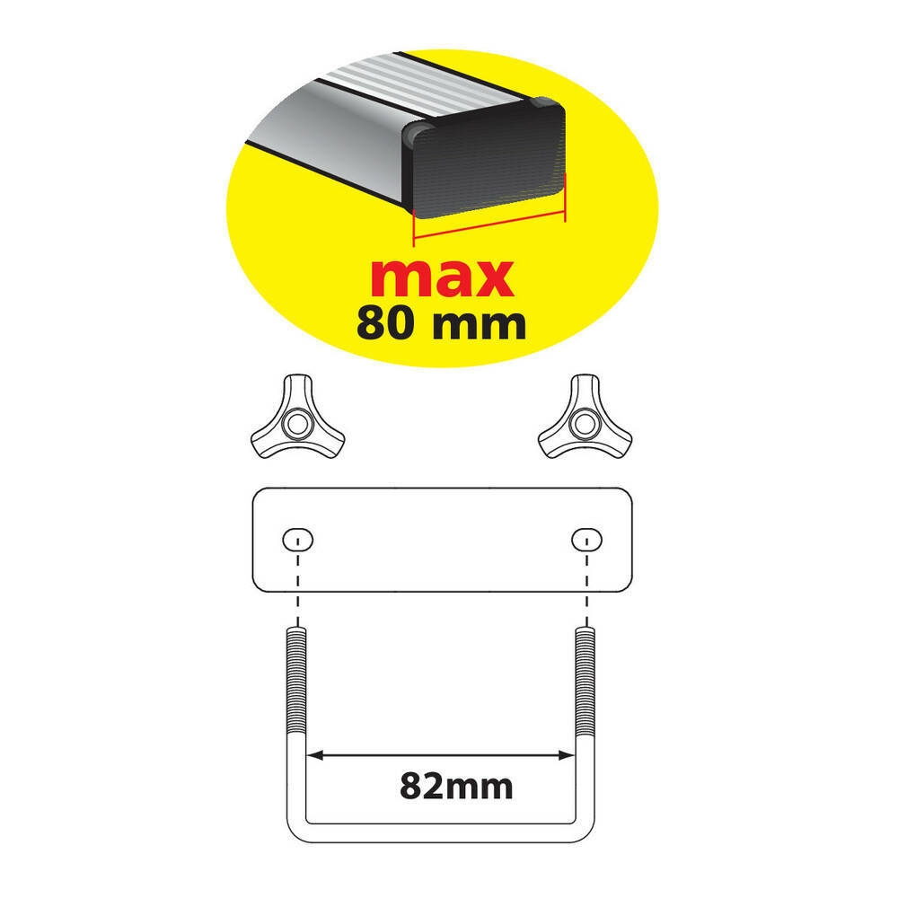 Bagażnik dachowy Box Hakr Magic 450