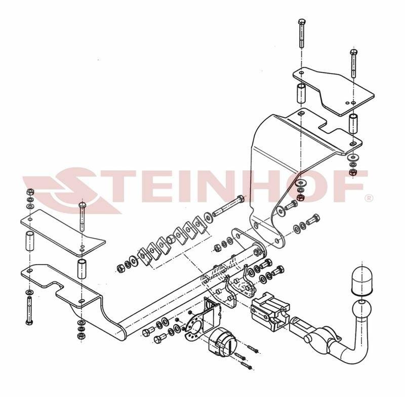Hak holowniczy Steinhof S-384
