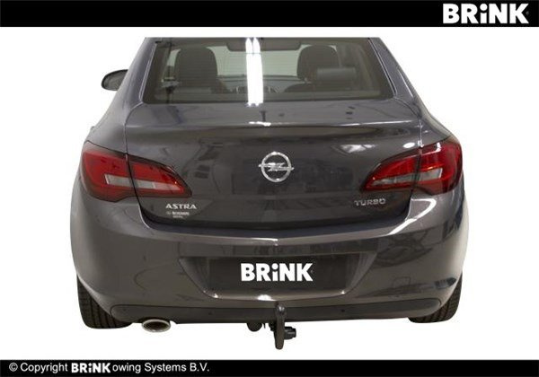 Hak holowniczy Brink Opel Astra J Sedan 2012-2018