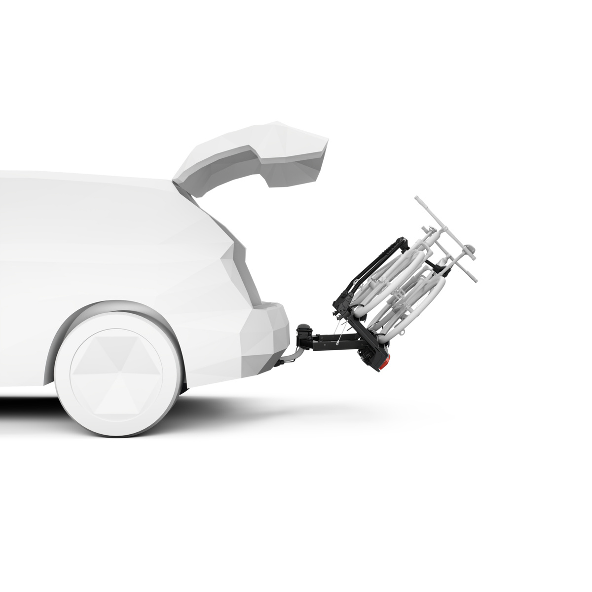 Bagażnik na hak holowniczy | Thule VeloSpace 3 | 2bike 13p Black 9032100