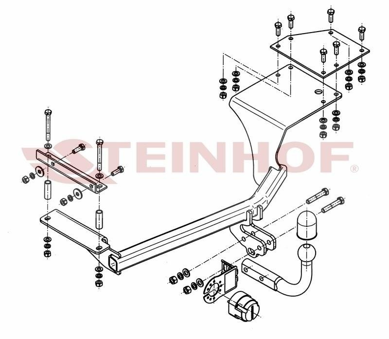 Hak holowniczy Steinhof S-374