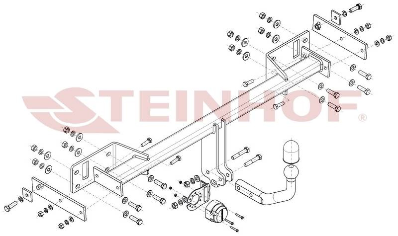 Hak holowniczy Steinhof M-177